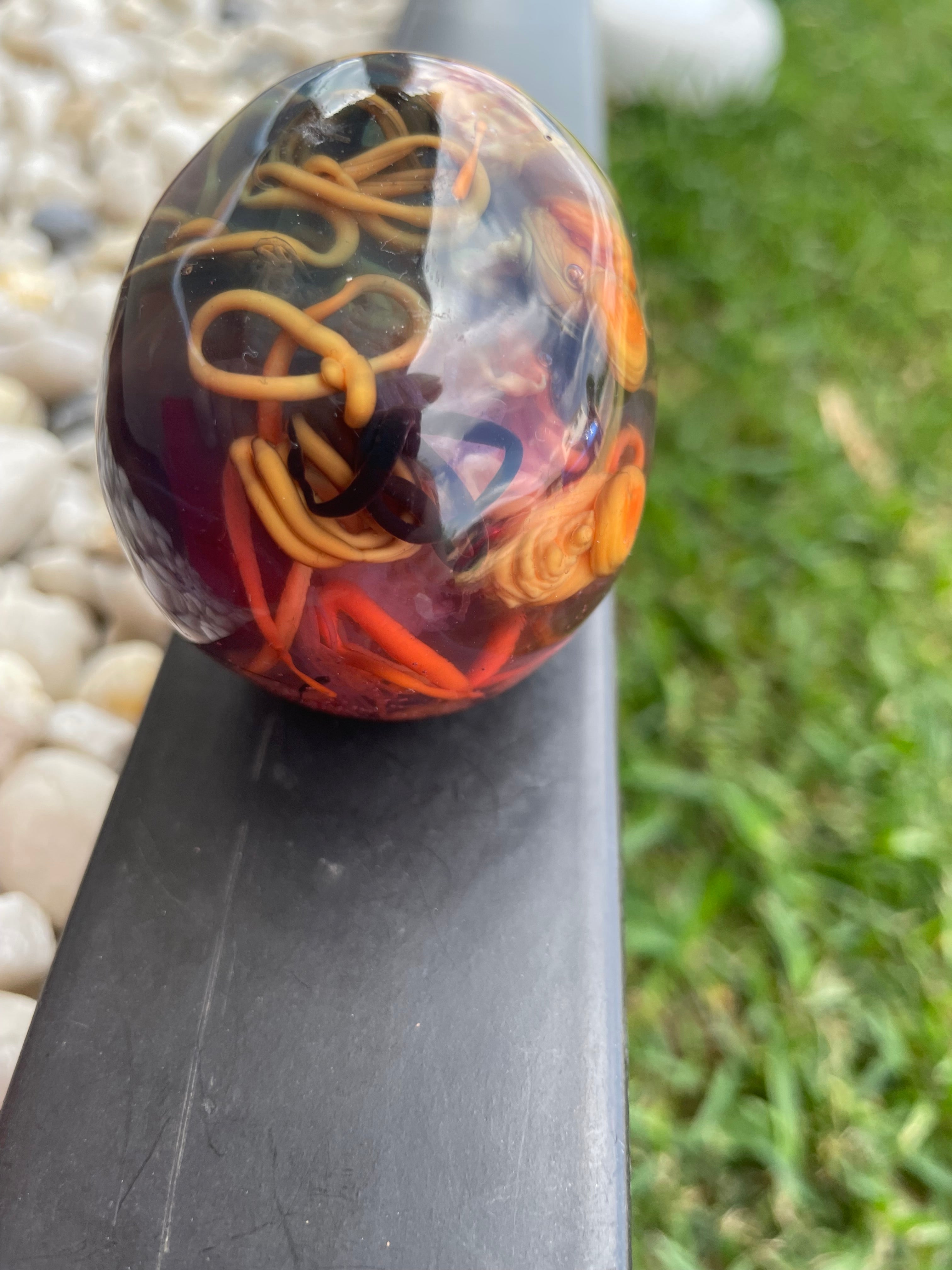 Resin Filament Recycled Skull
