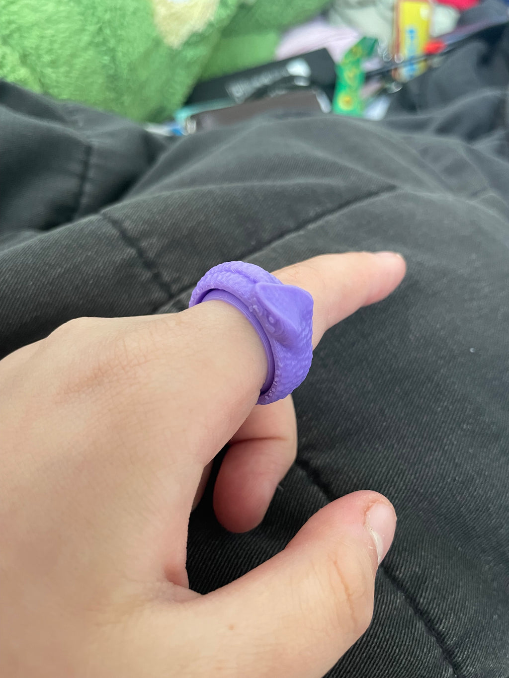 Fidget rings (Snake and bumpy)
