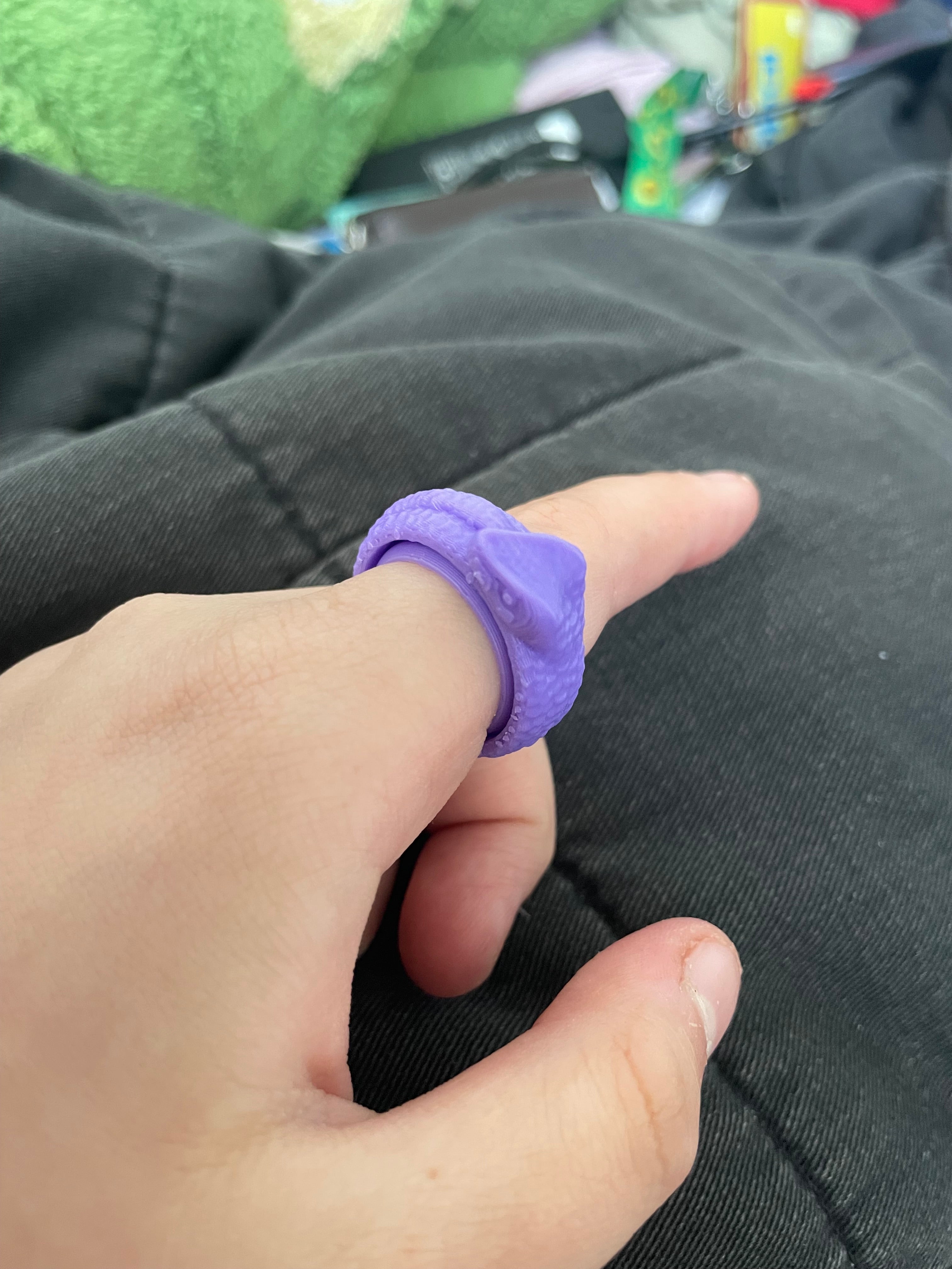 Fidget rings (Snake and bumpy)