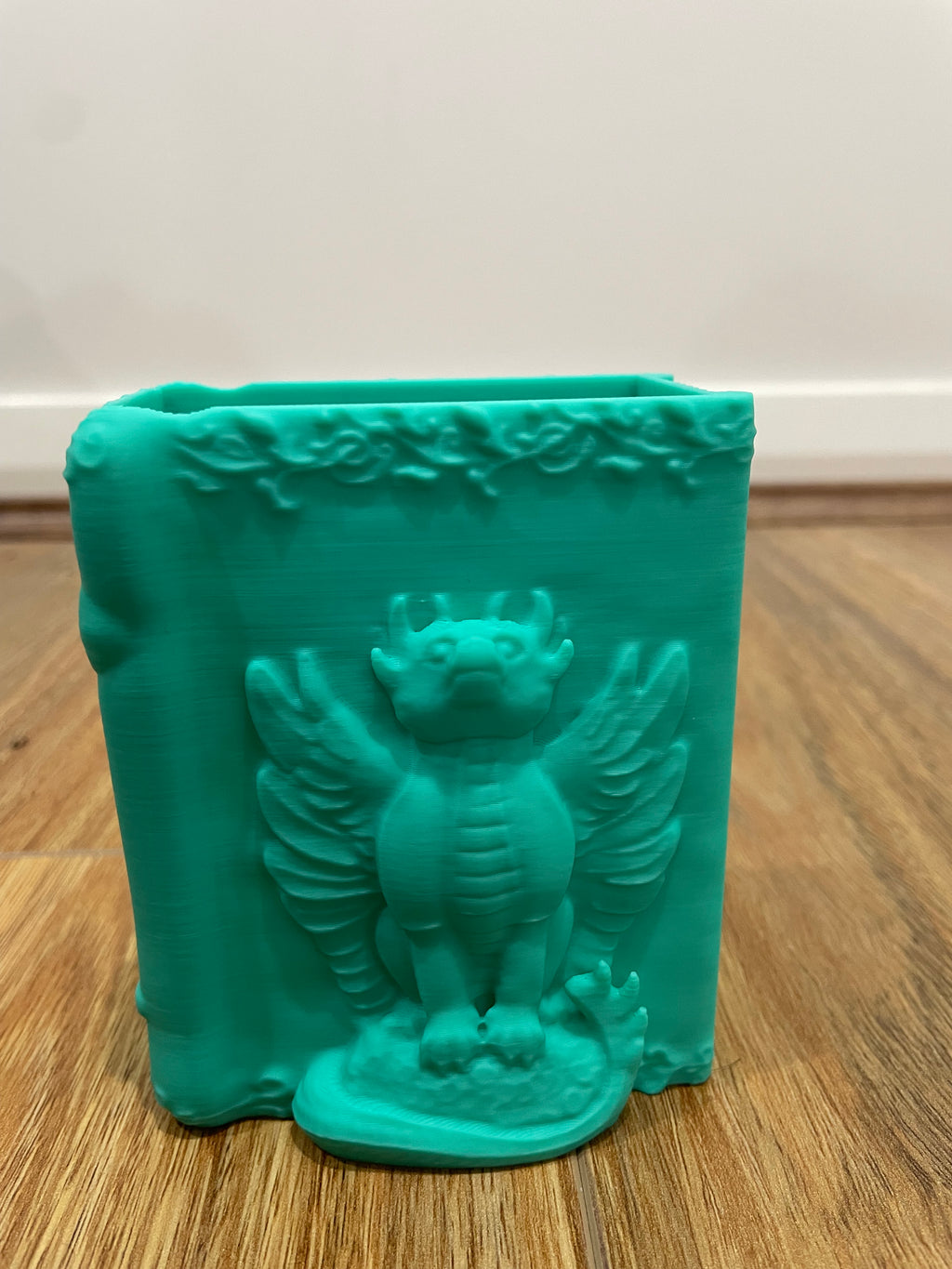 Dragon book themed bookmark holder
