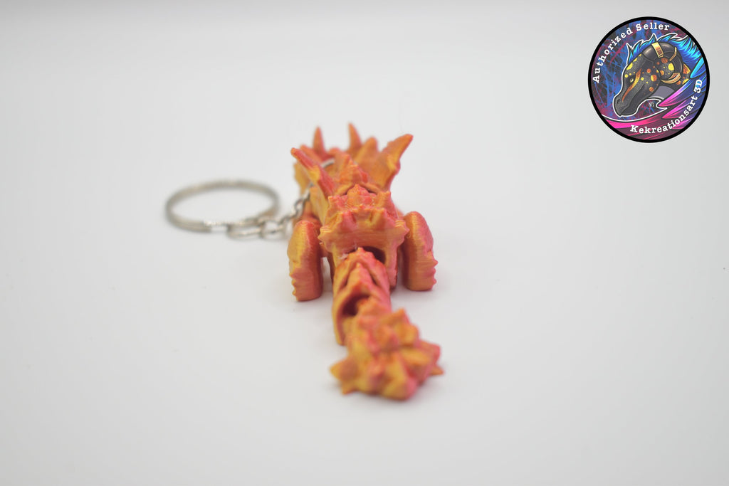 Animal Scruffed Keyring