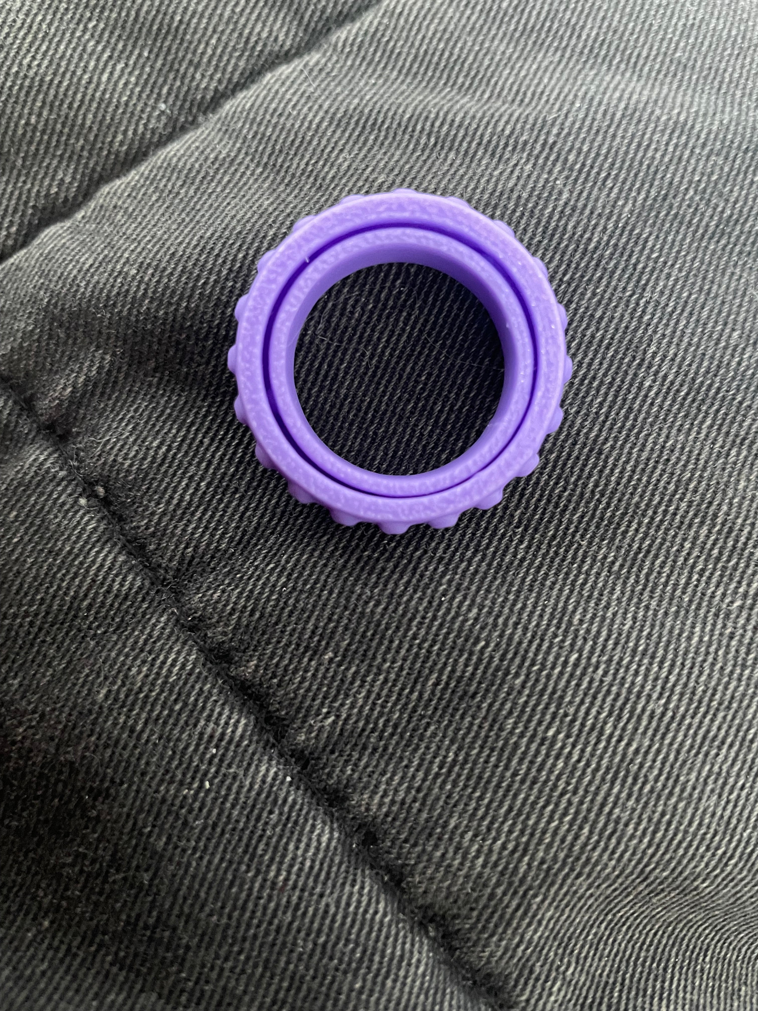 Fidget rings (Snake and bumpy)