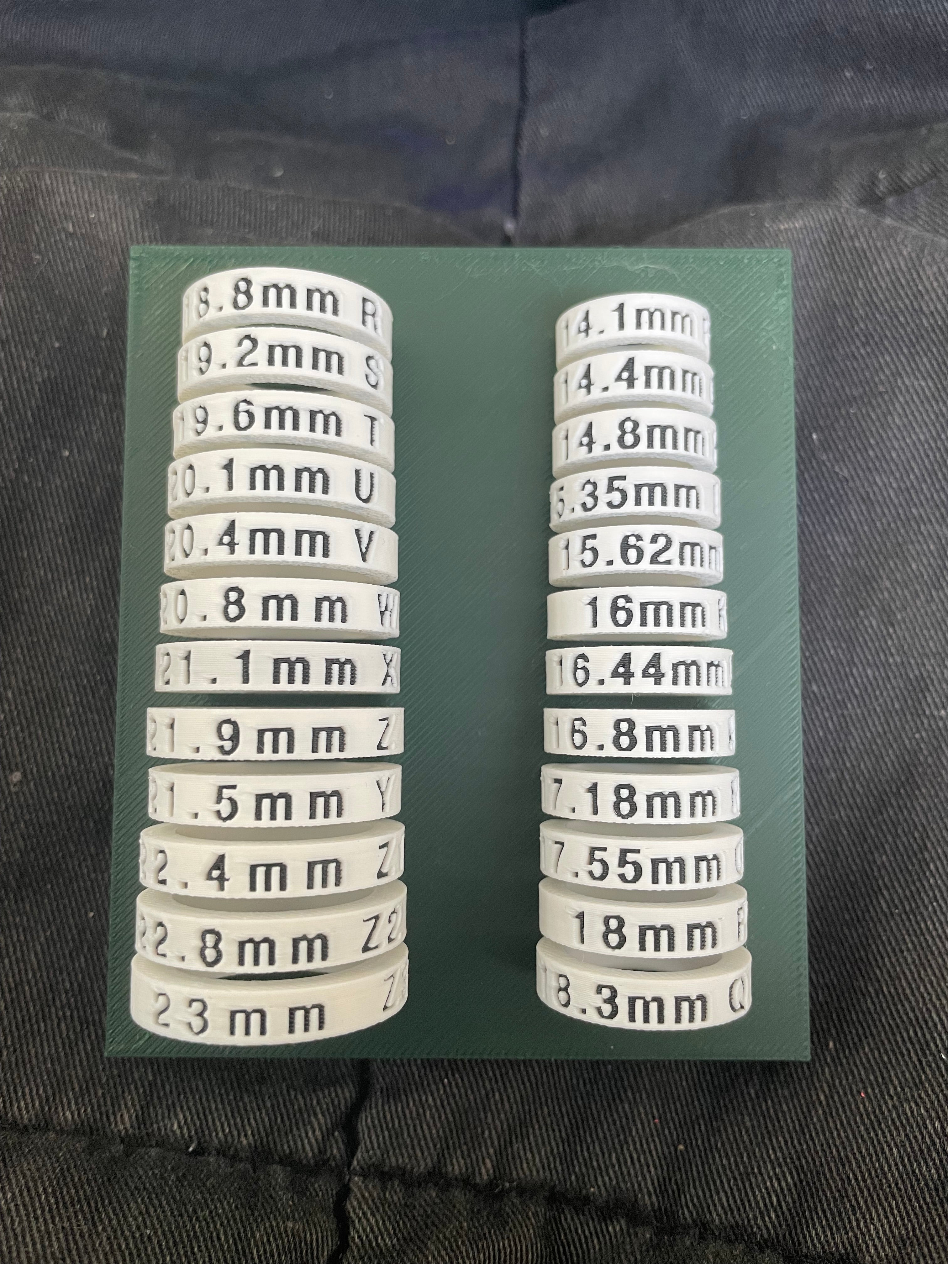 Ring sizer set (AU sizing)