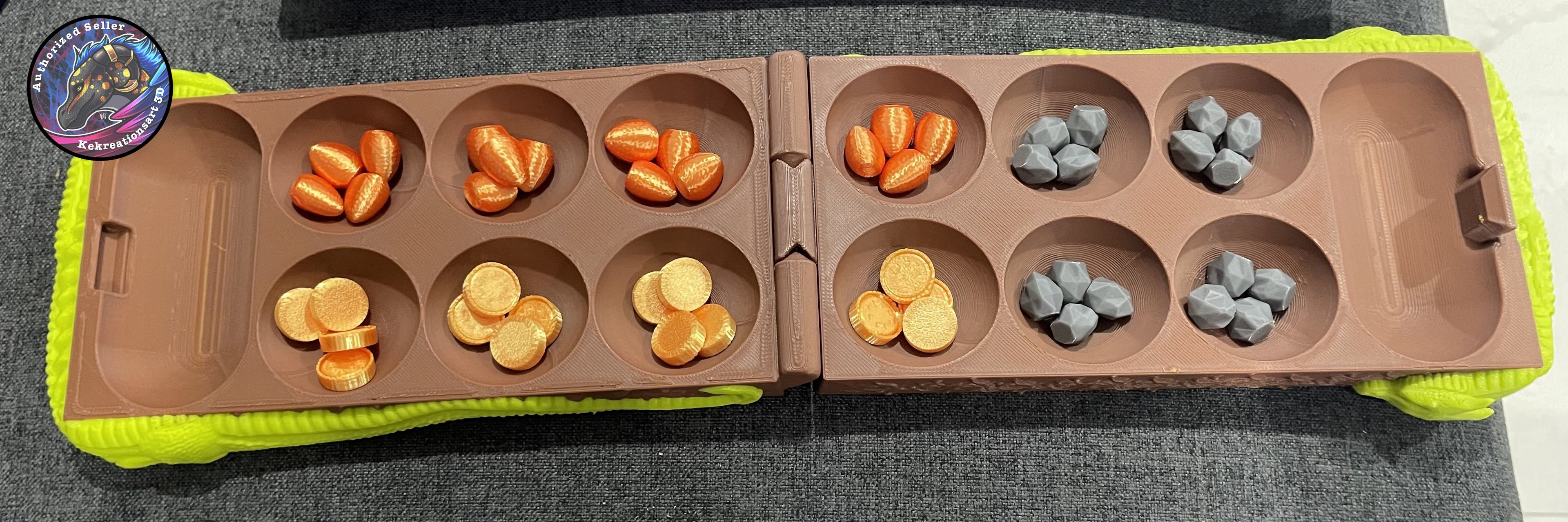 Dragon themed Mancala board game