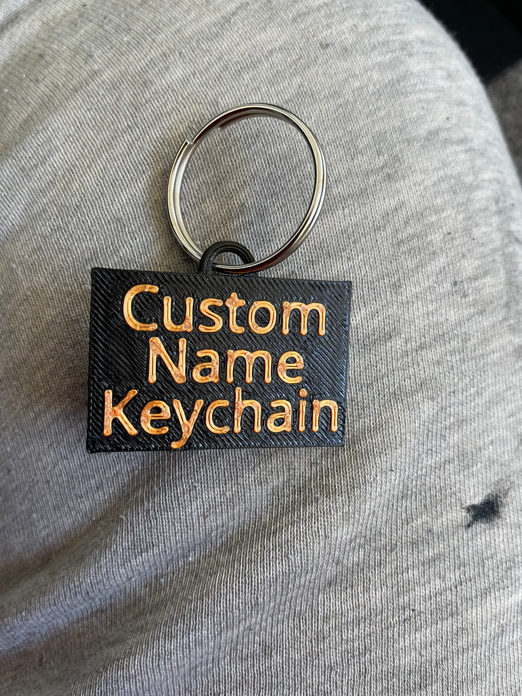 Custom Name Keychain