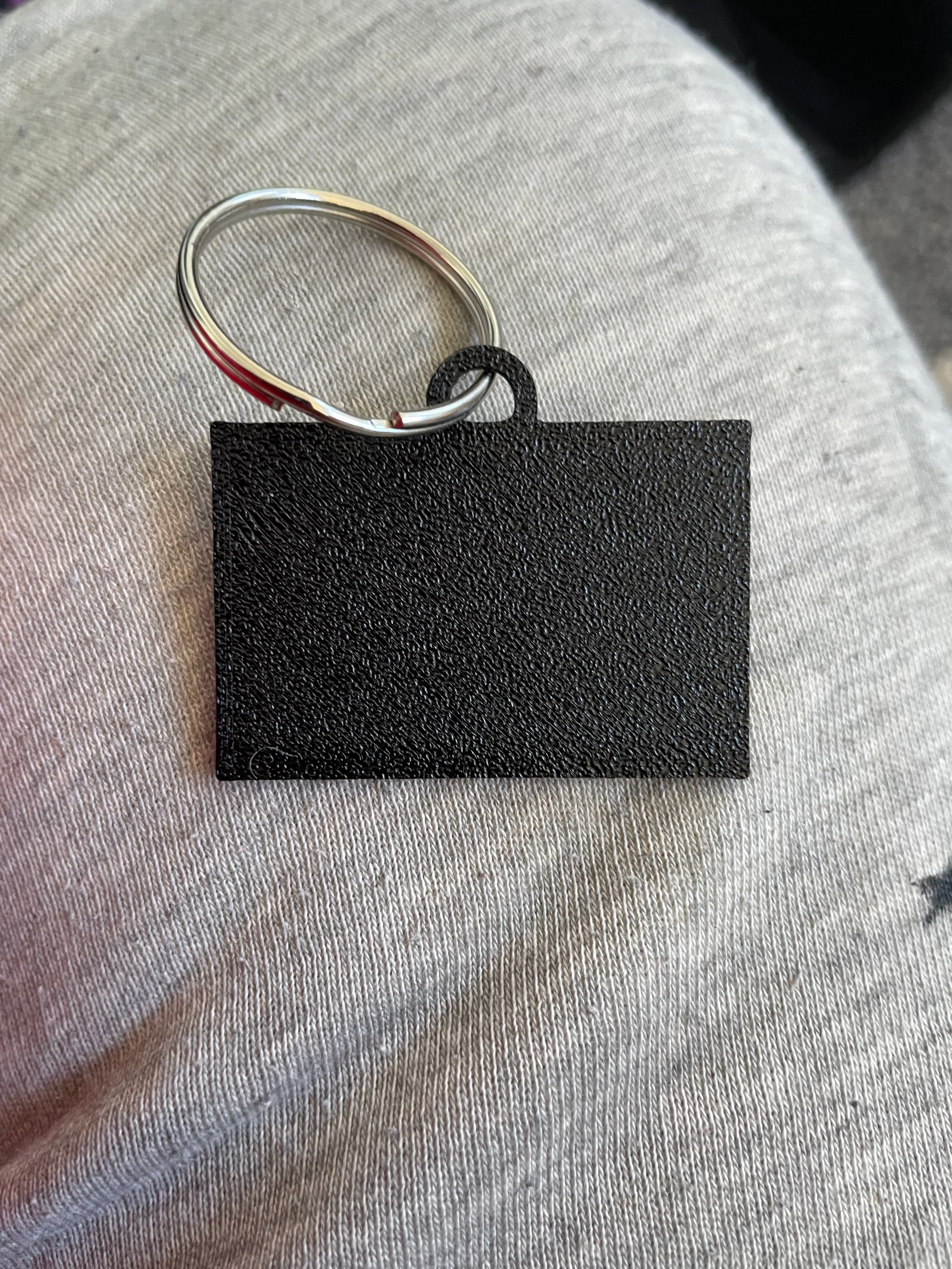 Custom Name Keychain