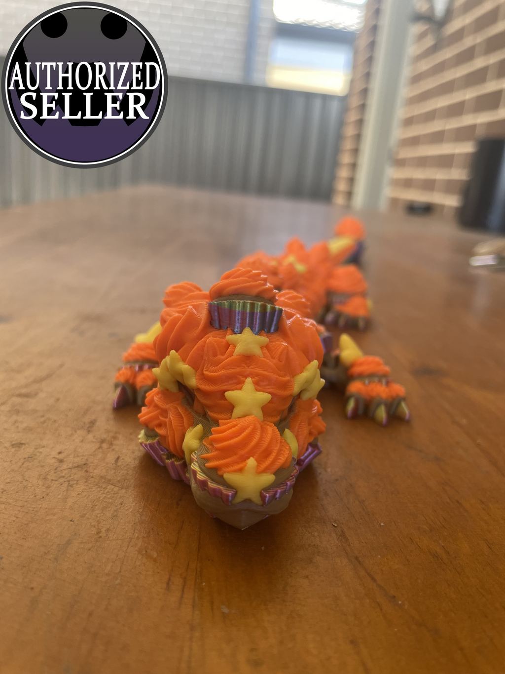 Birthday cake dragon adult