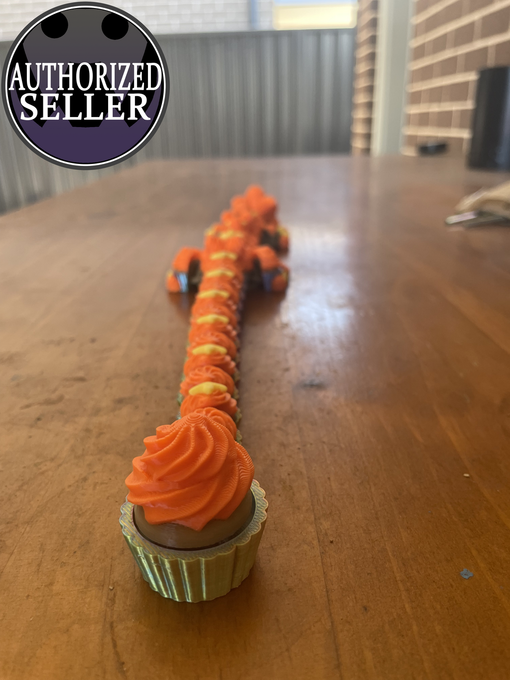 Birthday cake dragon adult