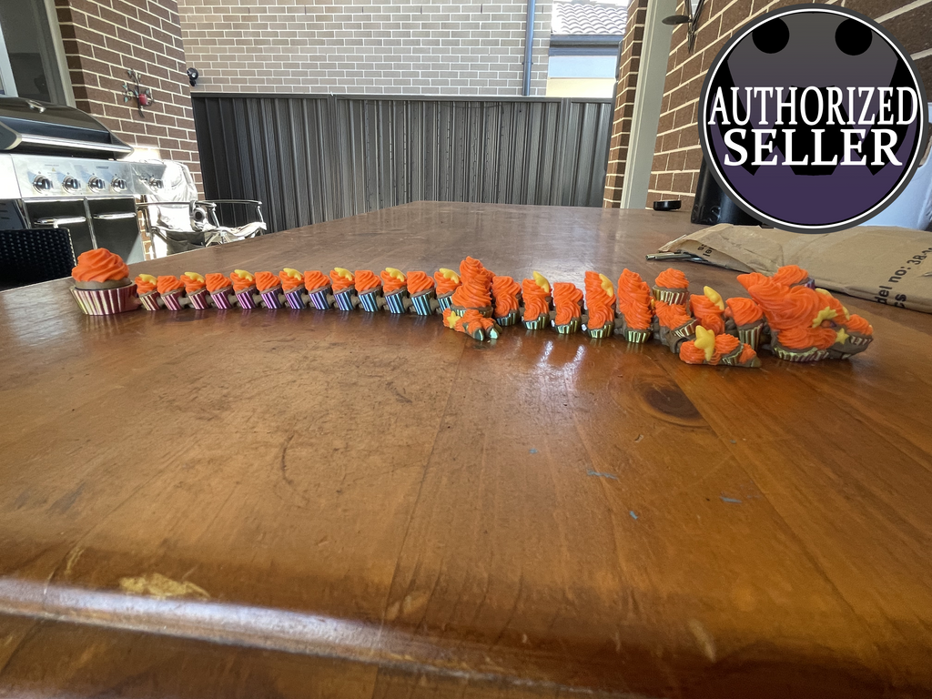 Birthday cake dragon adult