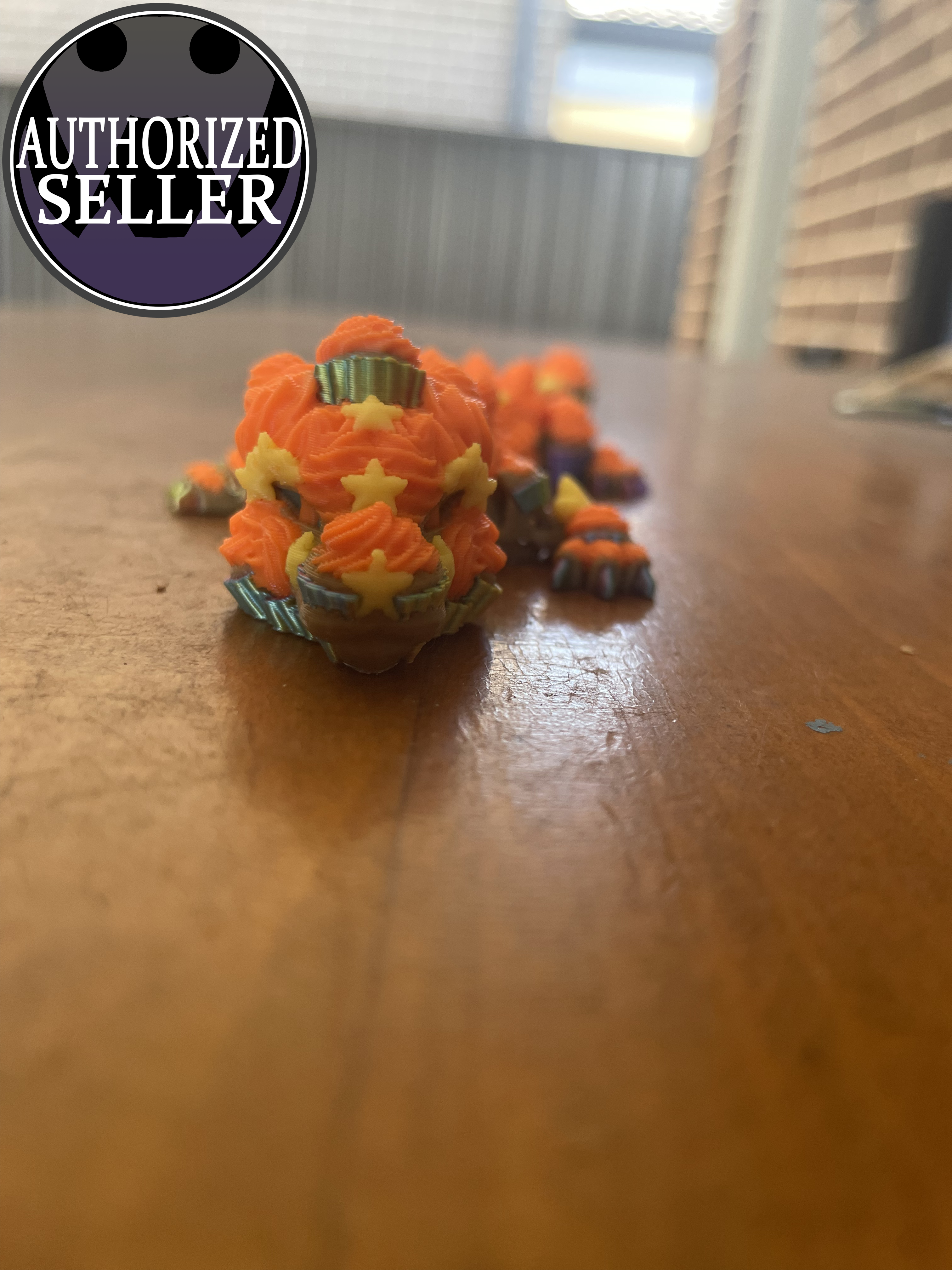 Birthday cake dragon adult