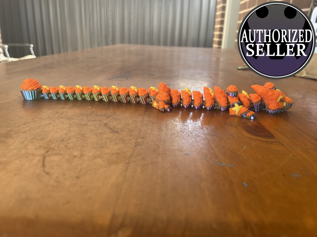 Birthday cake dragon adult