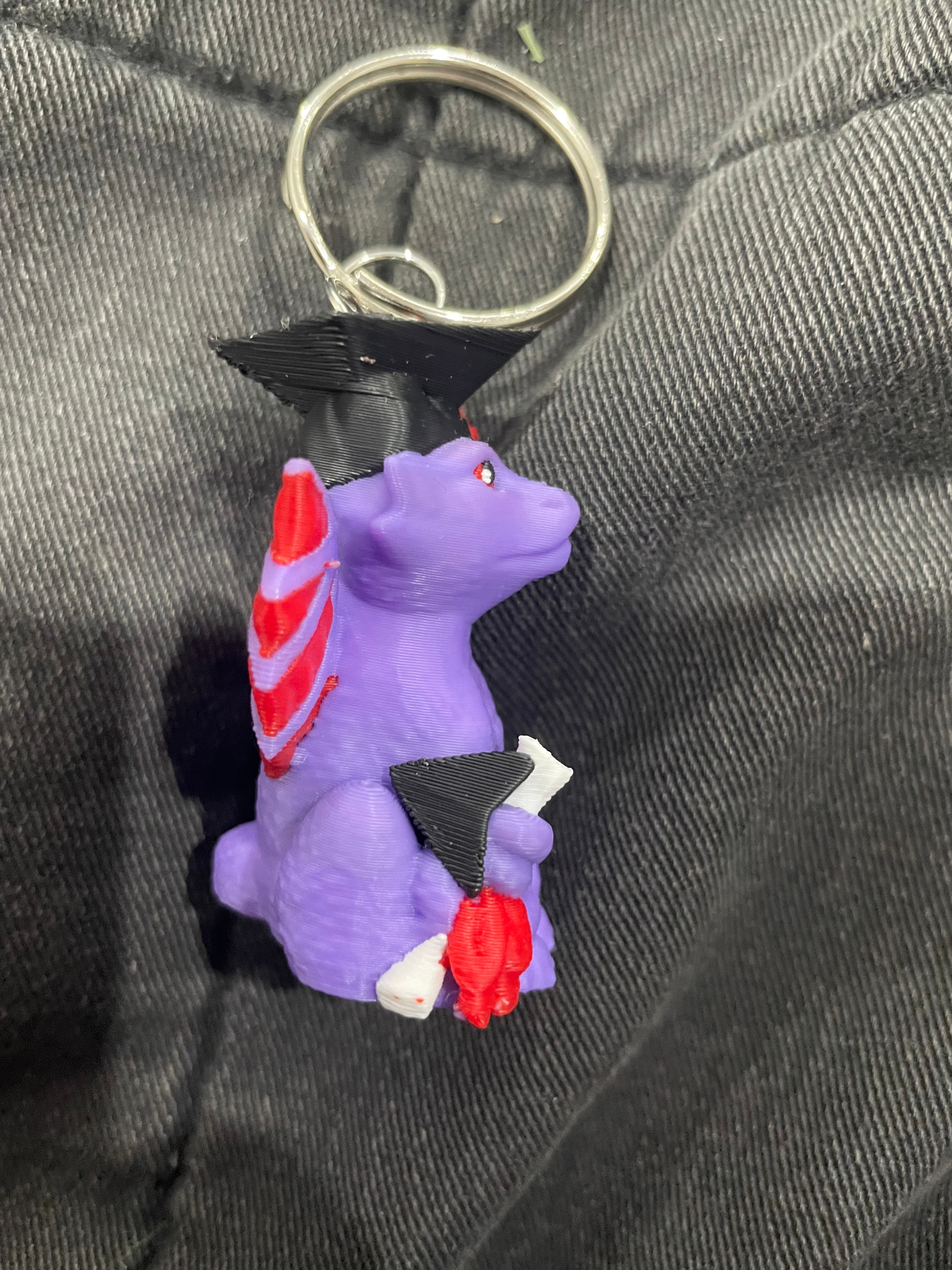 Dragon graduation cap