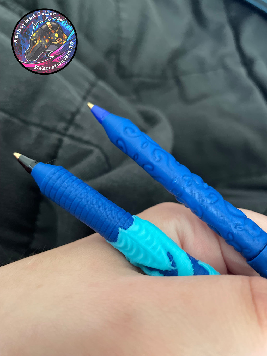 Themed Ballpoint Pens with replaceable cartidges set of 2