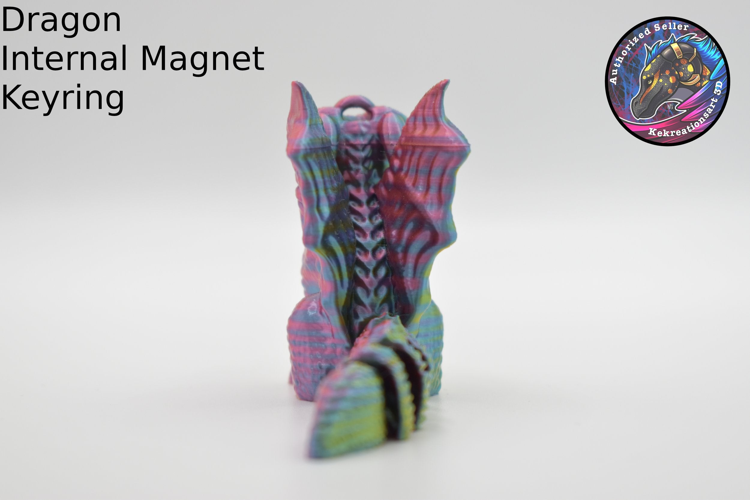 Dragon/Fox Magnet Kissing (Set of 2)