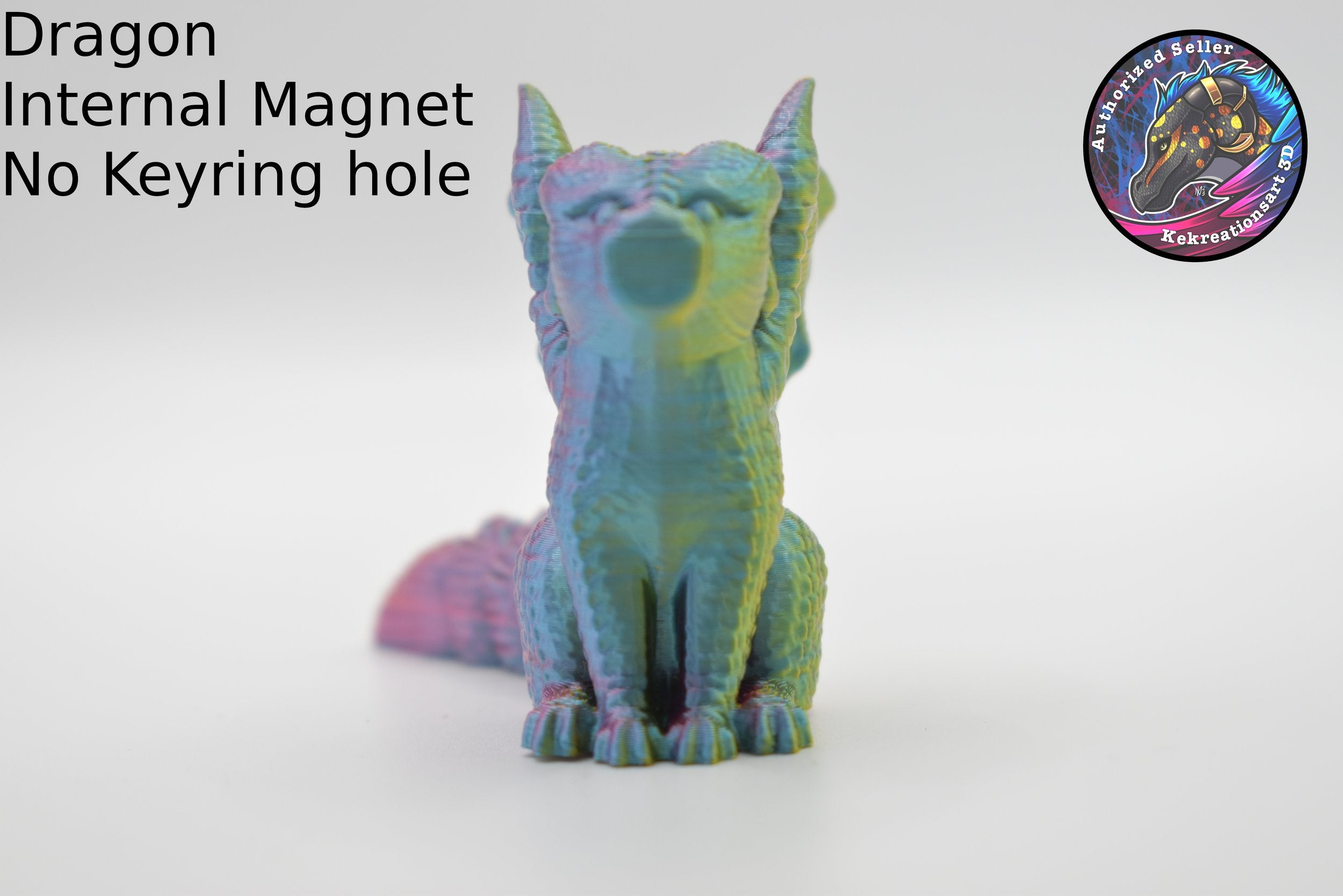 Dragon/Fox Magnet Kissing (Set of 2)