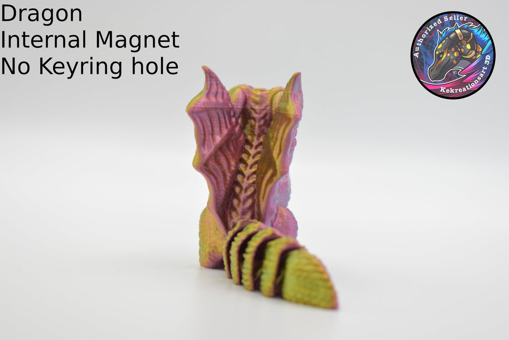 Dragon/Fox Magnet Kissing (Set of 2)