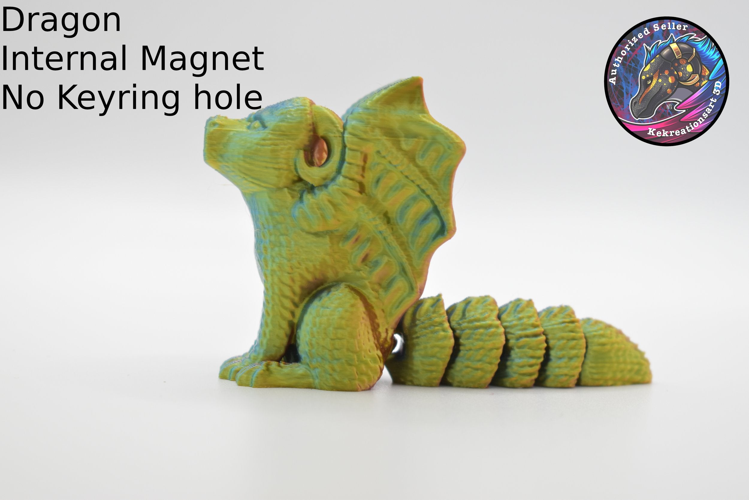 Dragon/Fox Magnet Kissing (Set of 2)