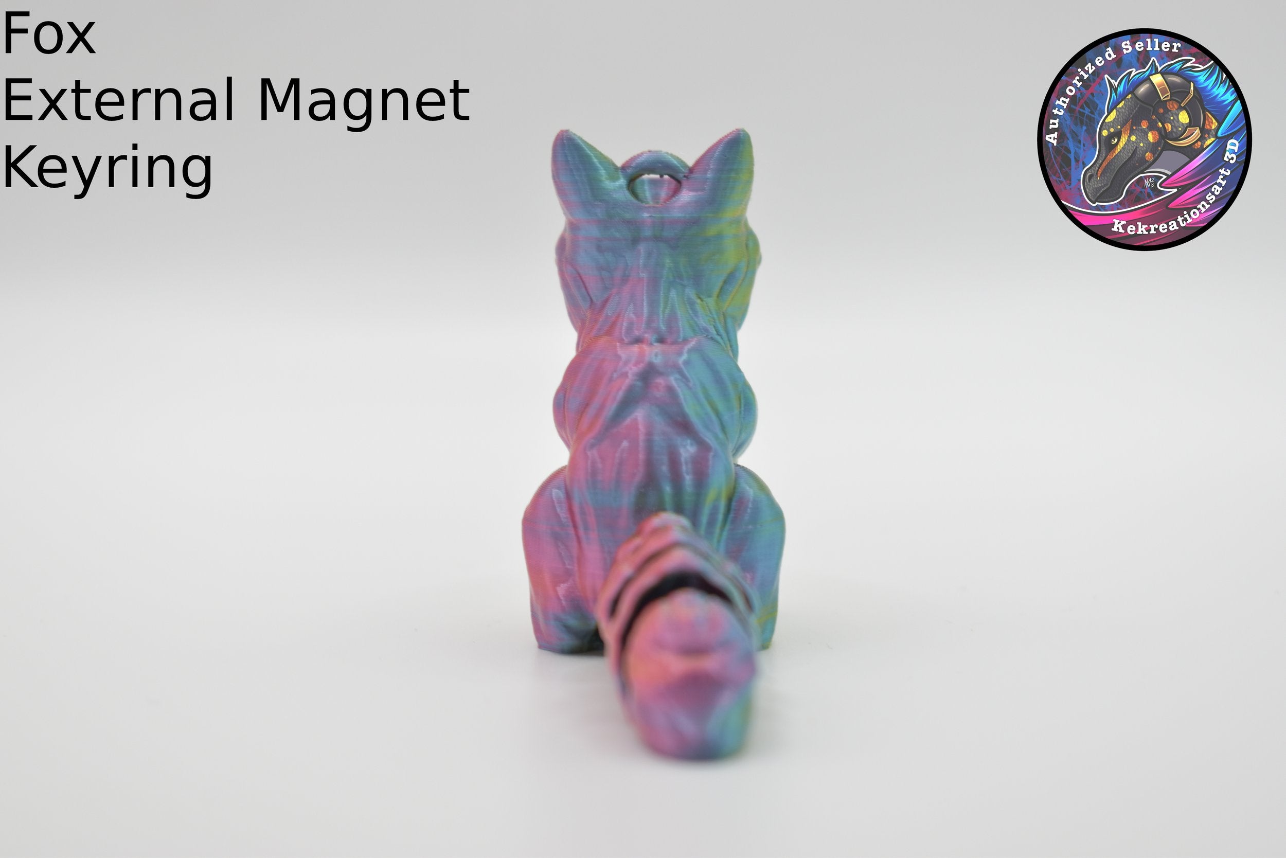 Dragon/Fox Magnet Kissing (Set of 2)