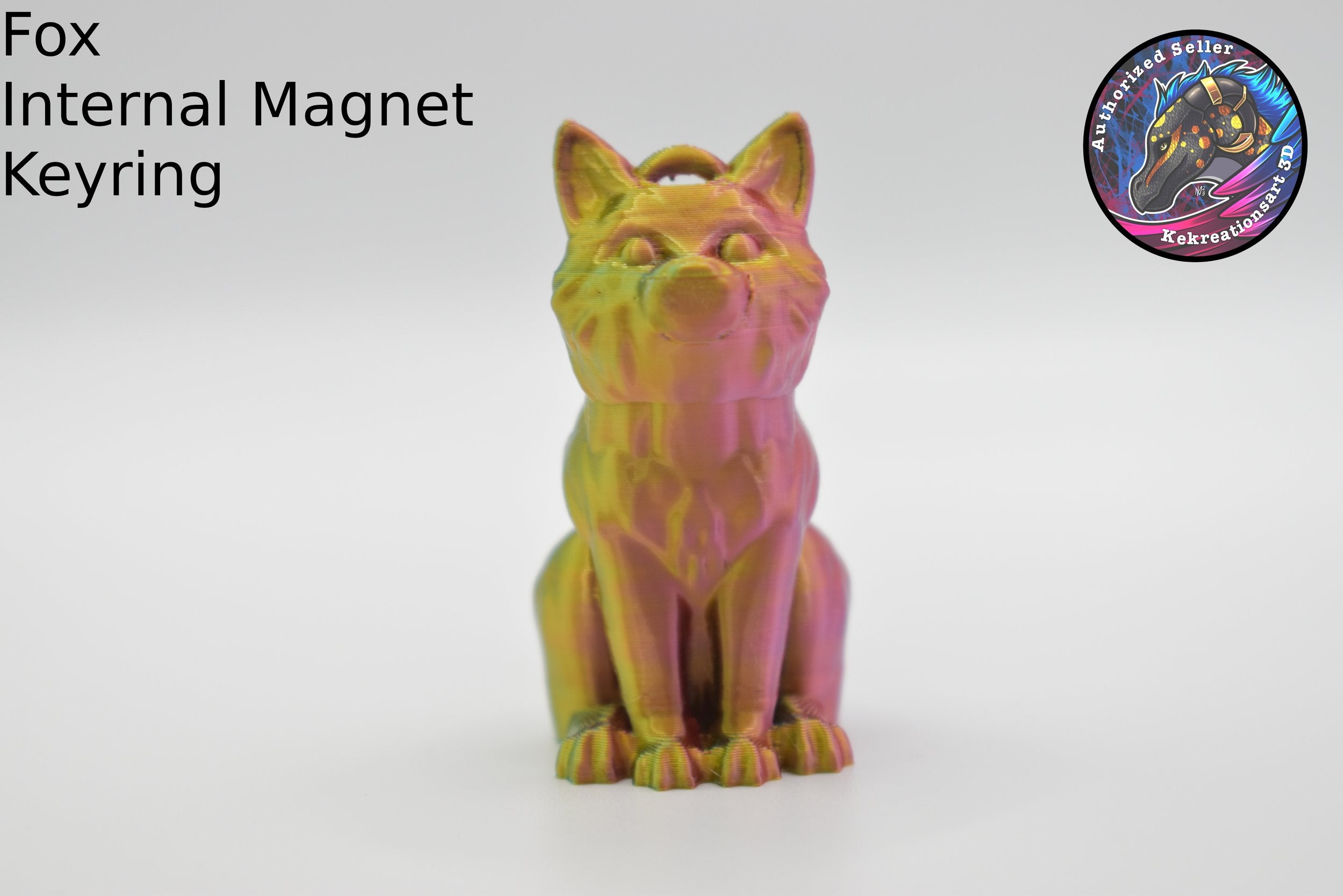 Dragon/Fox Magnet Kissing (Set of 2)