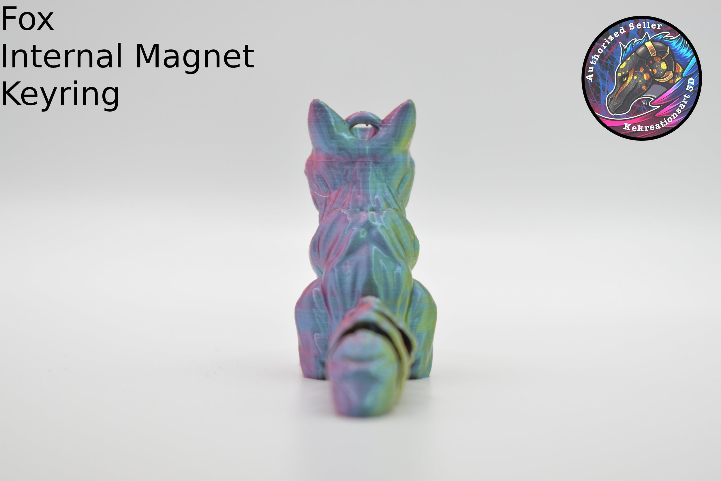 Dragon/Fox Magnet Kissing (Set of 2)