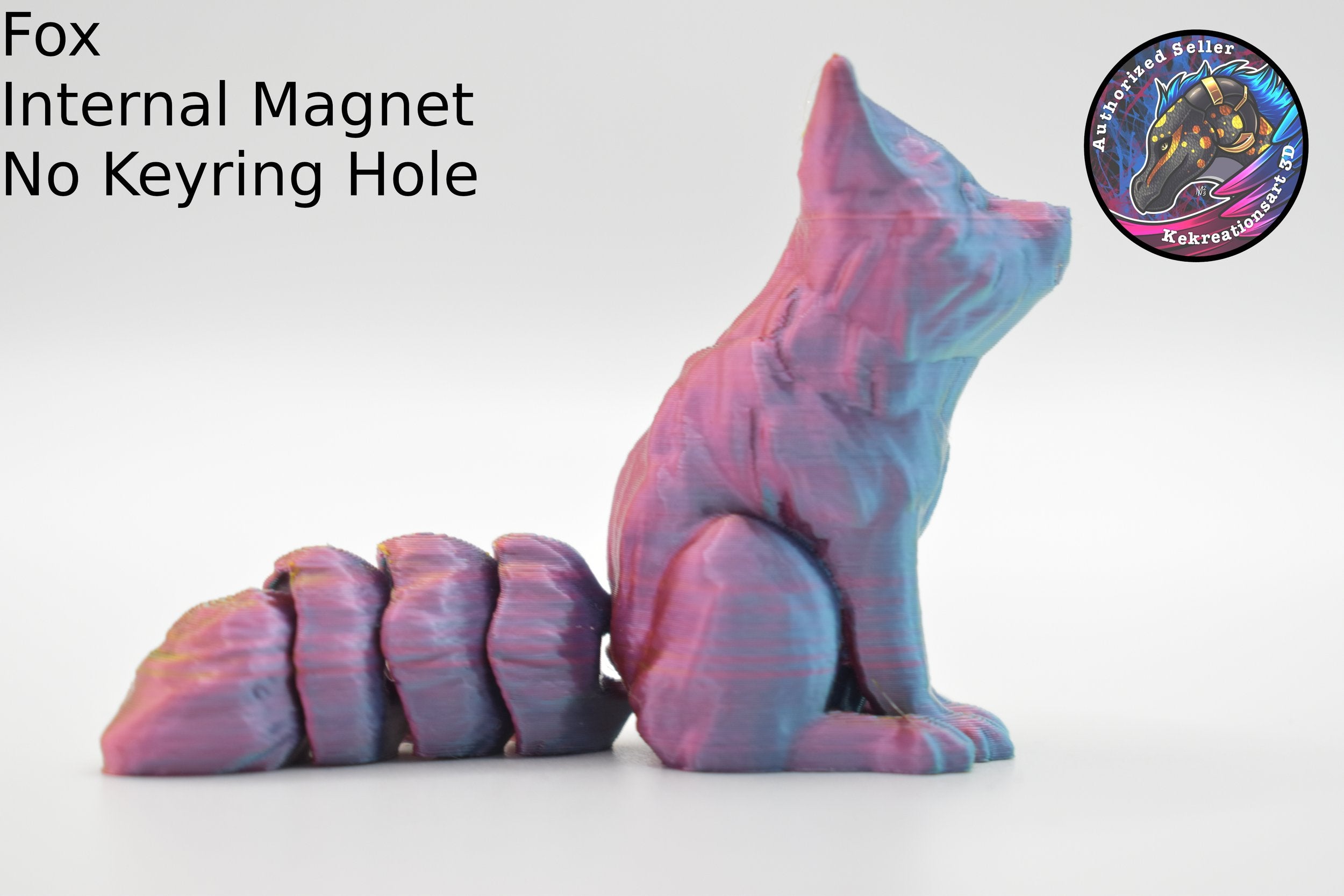 Dragon/Fox Magnet Kissing (Set of 2)