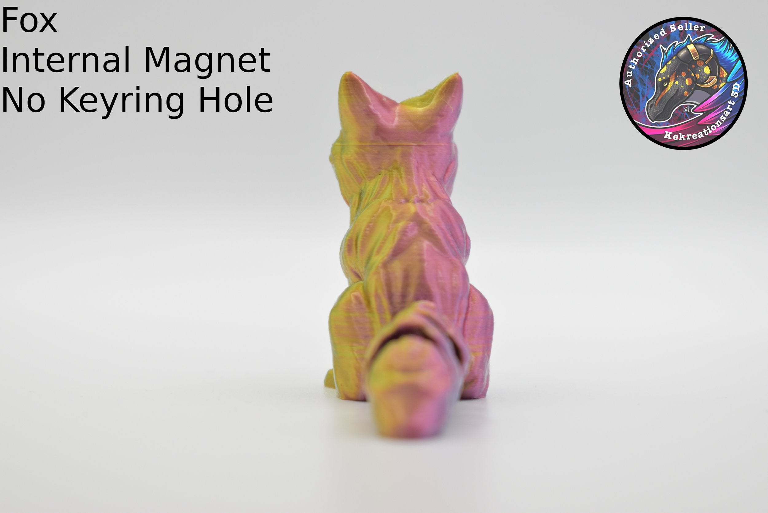 Dragon/Fox Magnet Kissing (Set of 2)