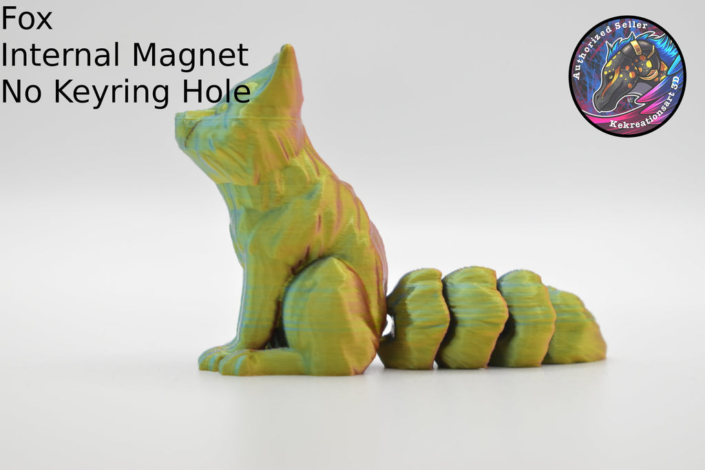 Dragon/Fox Magnet Kissing (Set of 2)