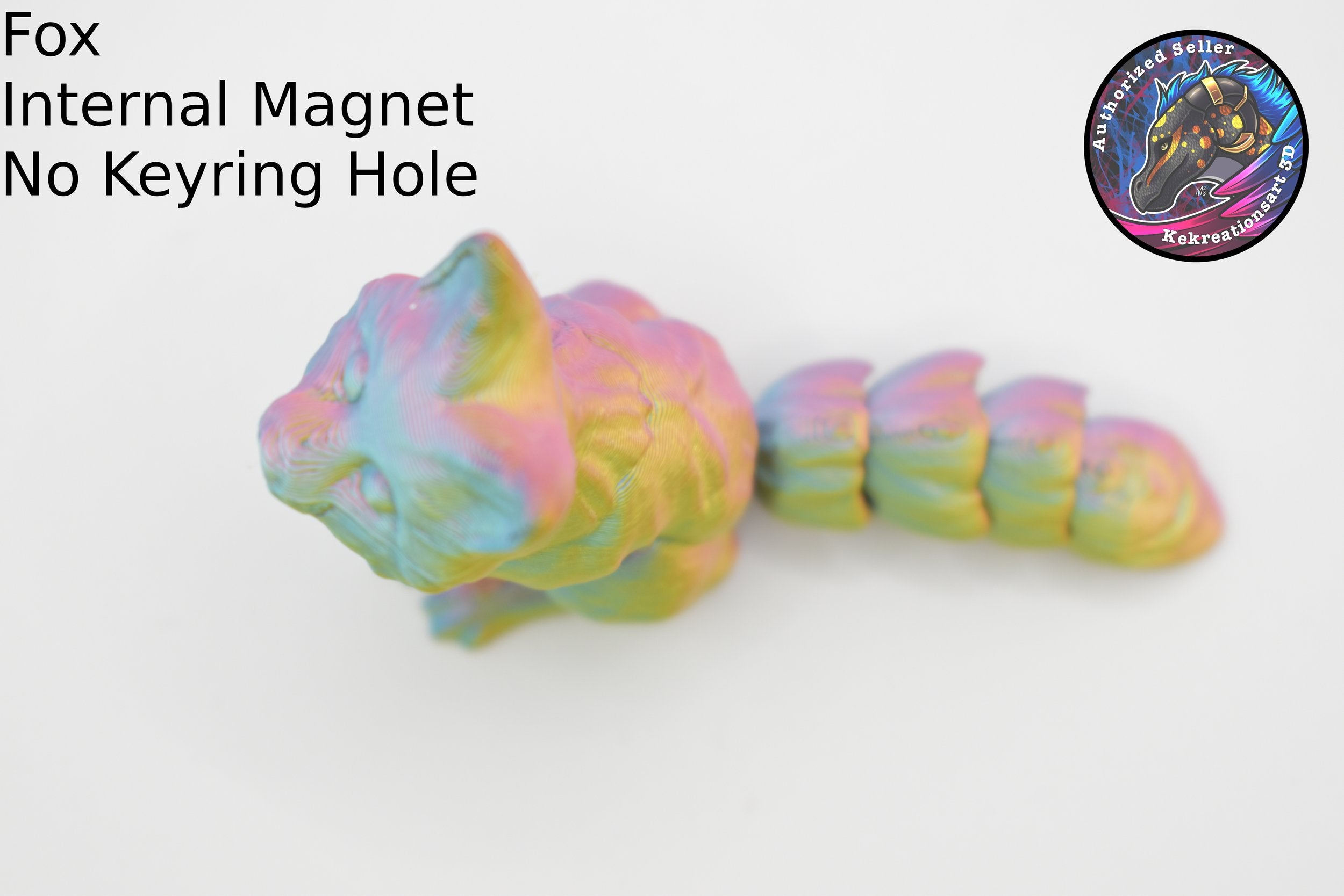 Dragon/Fox Magnet Kissing (Set of 2)