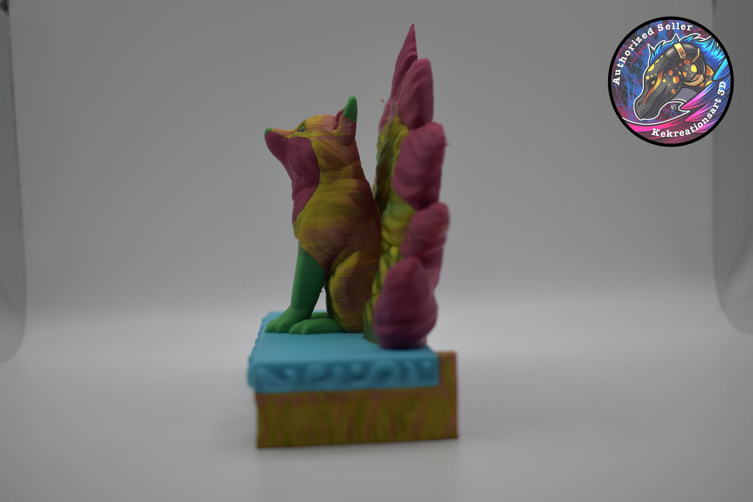 Kitsune wall mount key holder