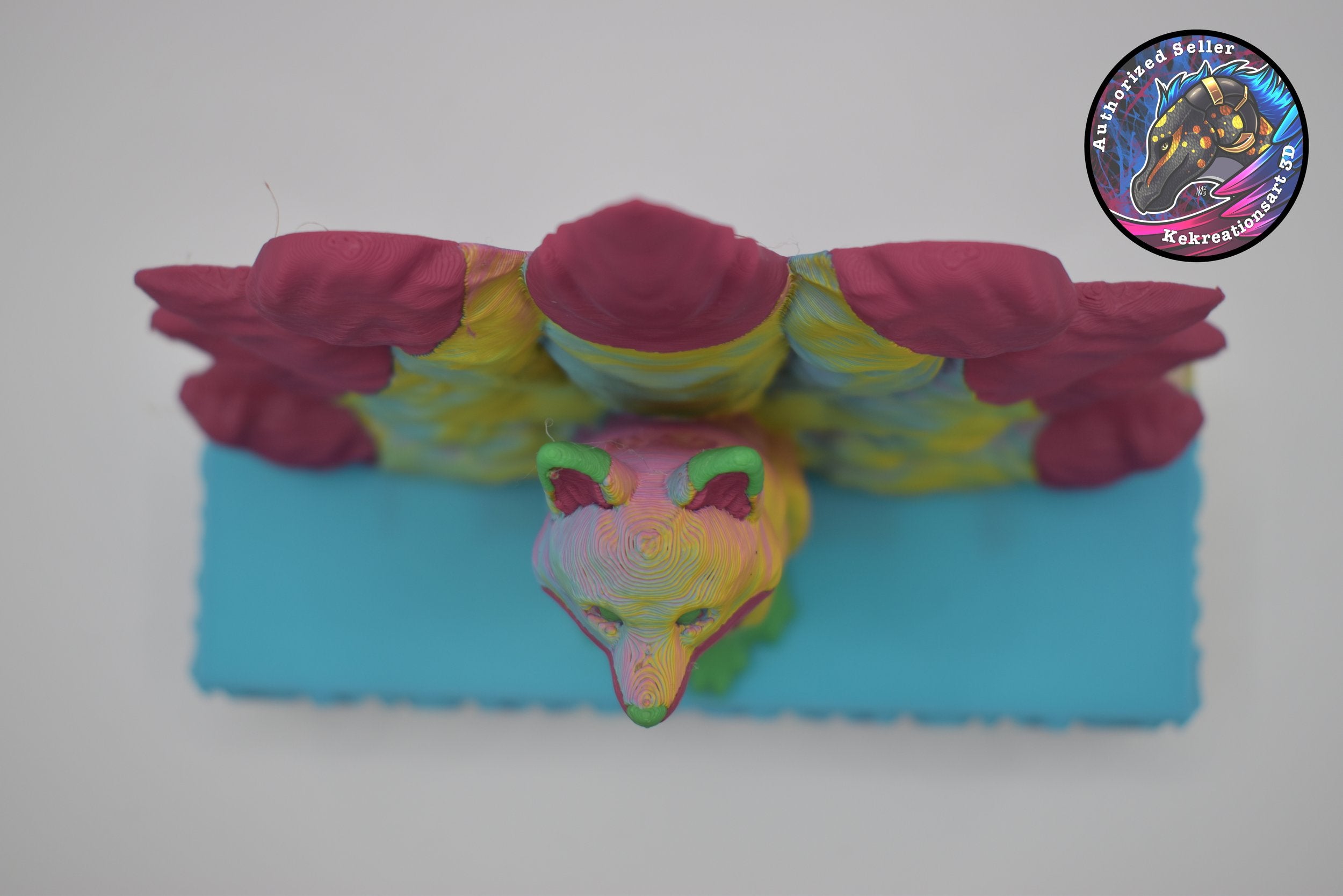 Kitsune wall mount key holder