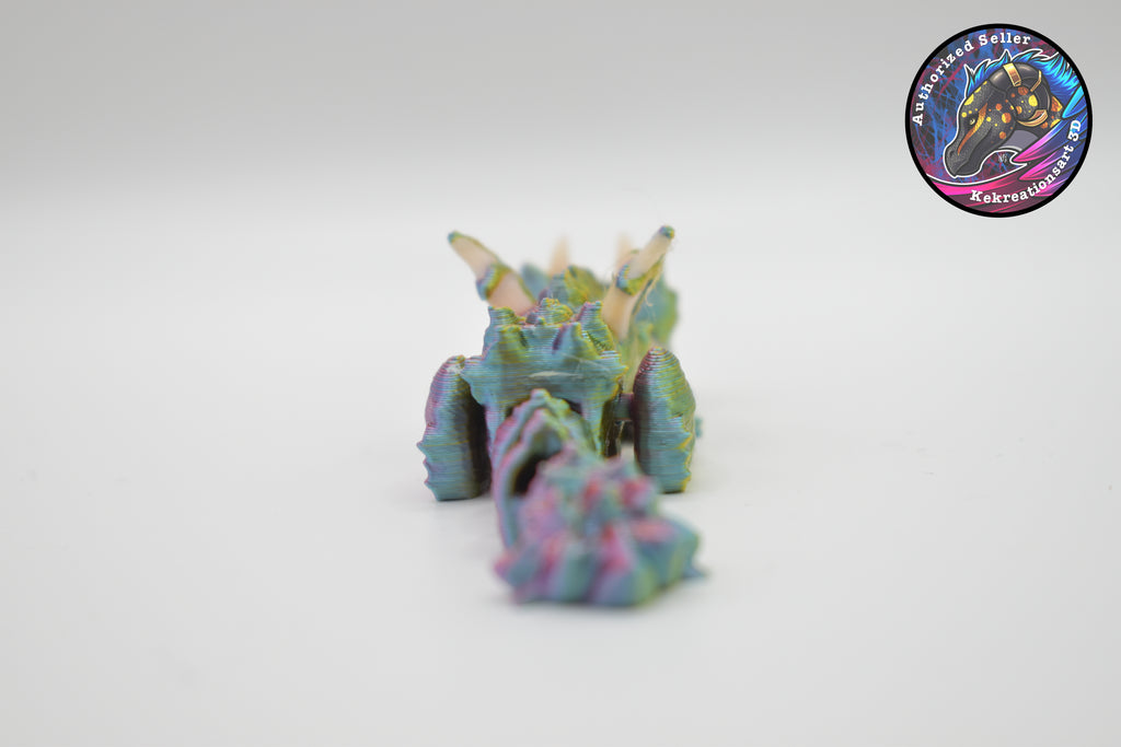 Animal Scruffed Keyring