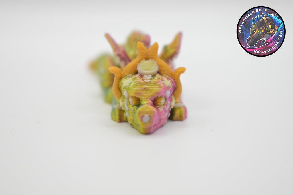 Animal Scruffed Keyring