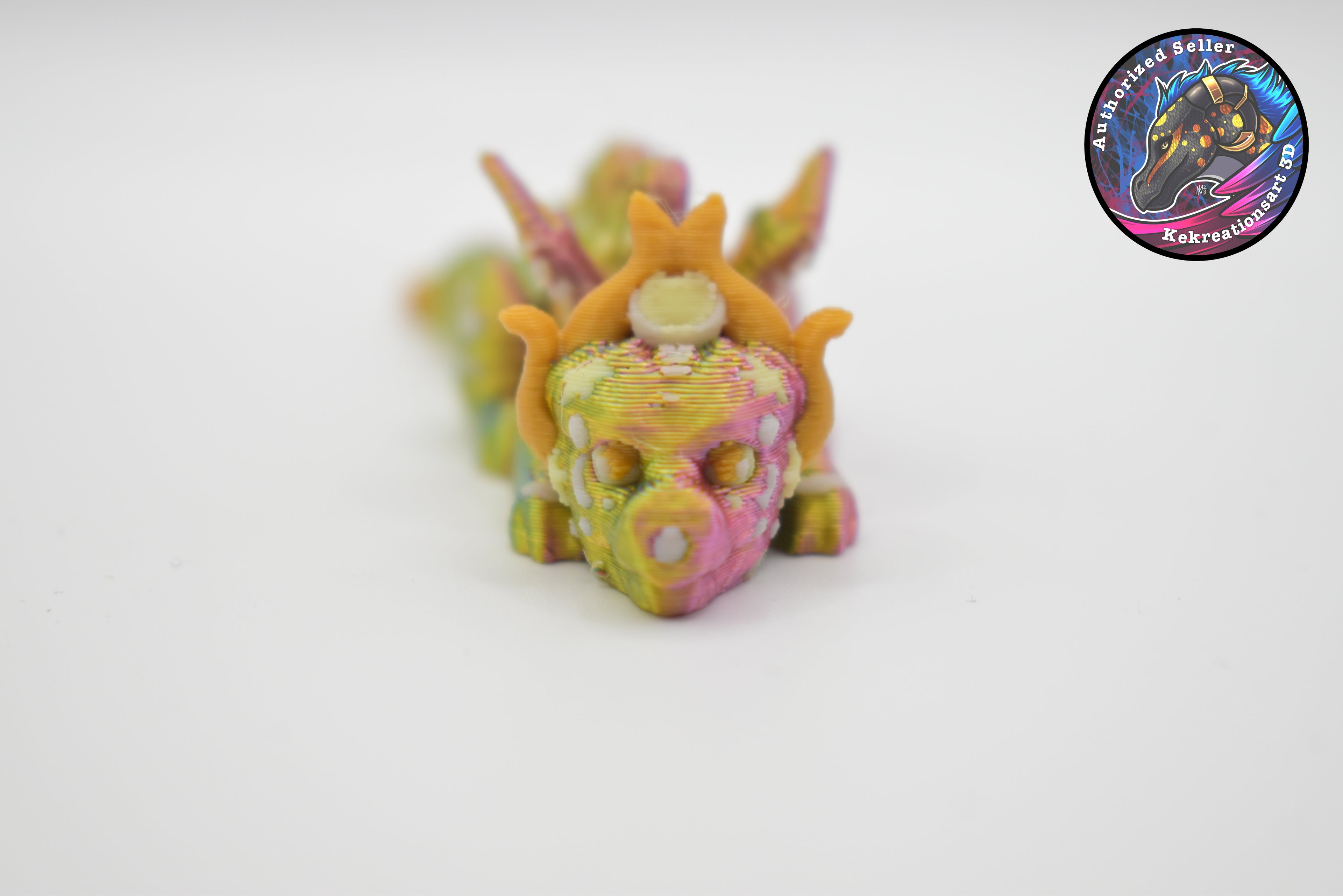 Animal Scruffed Keyring