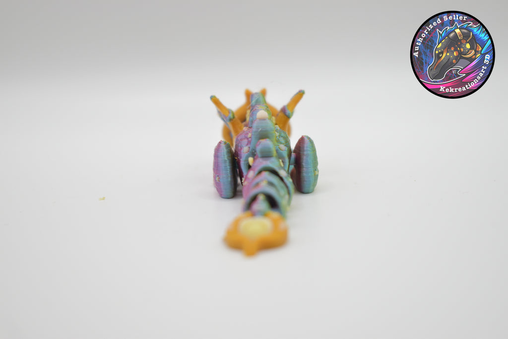 Animal Scruffed Keyring