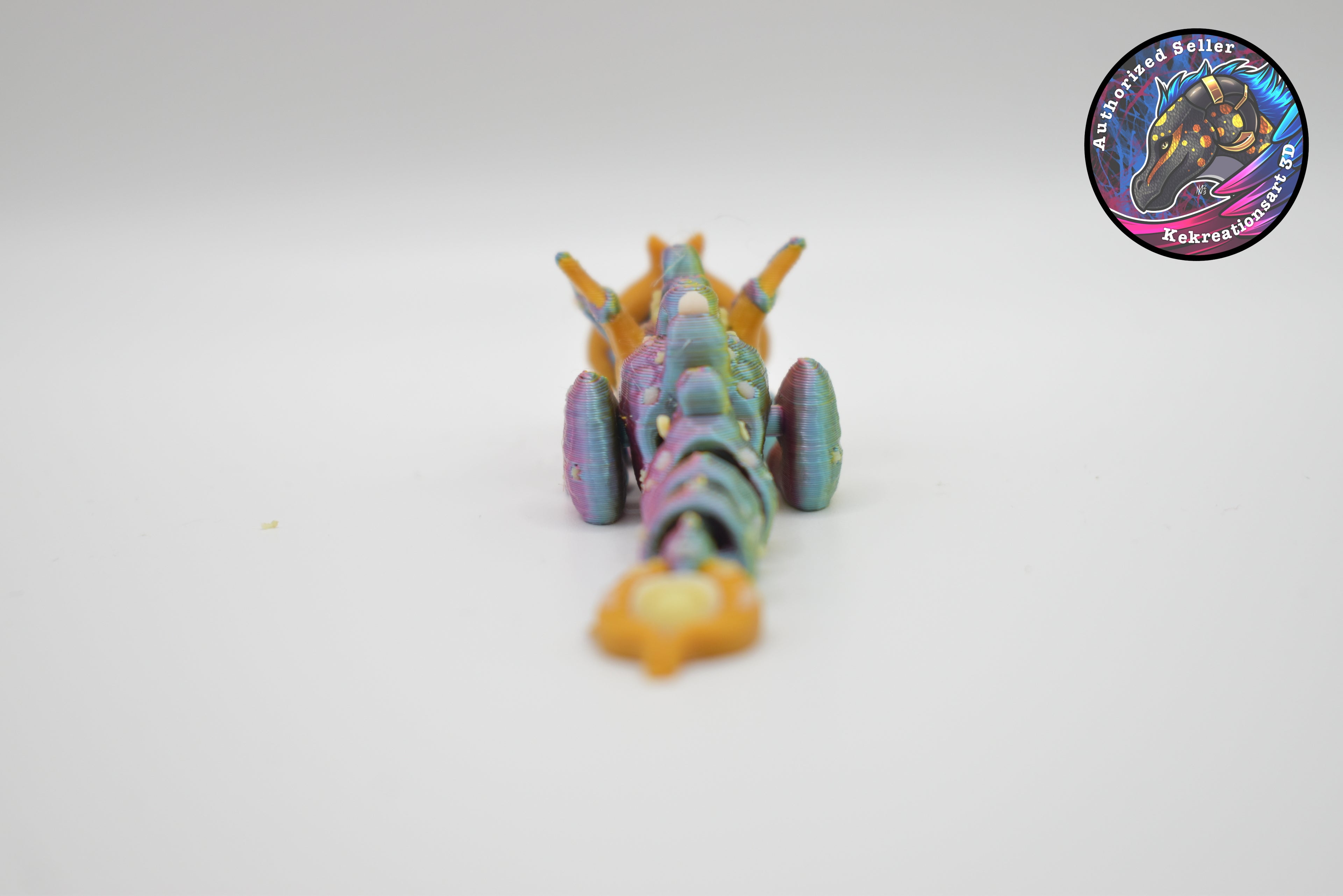 Animal Scruffed Keyring