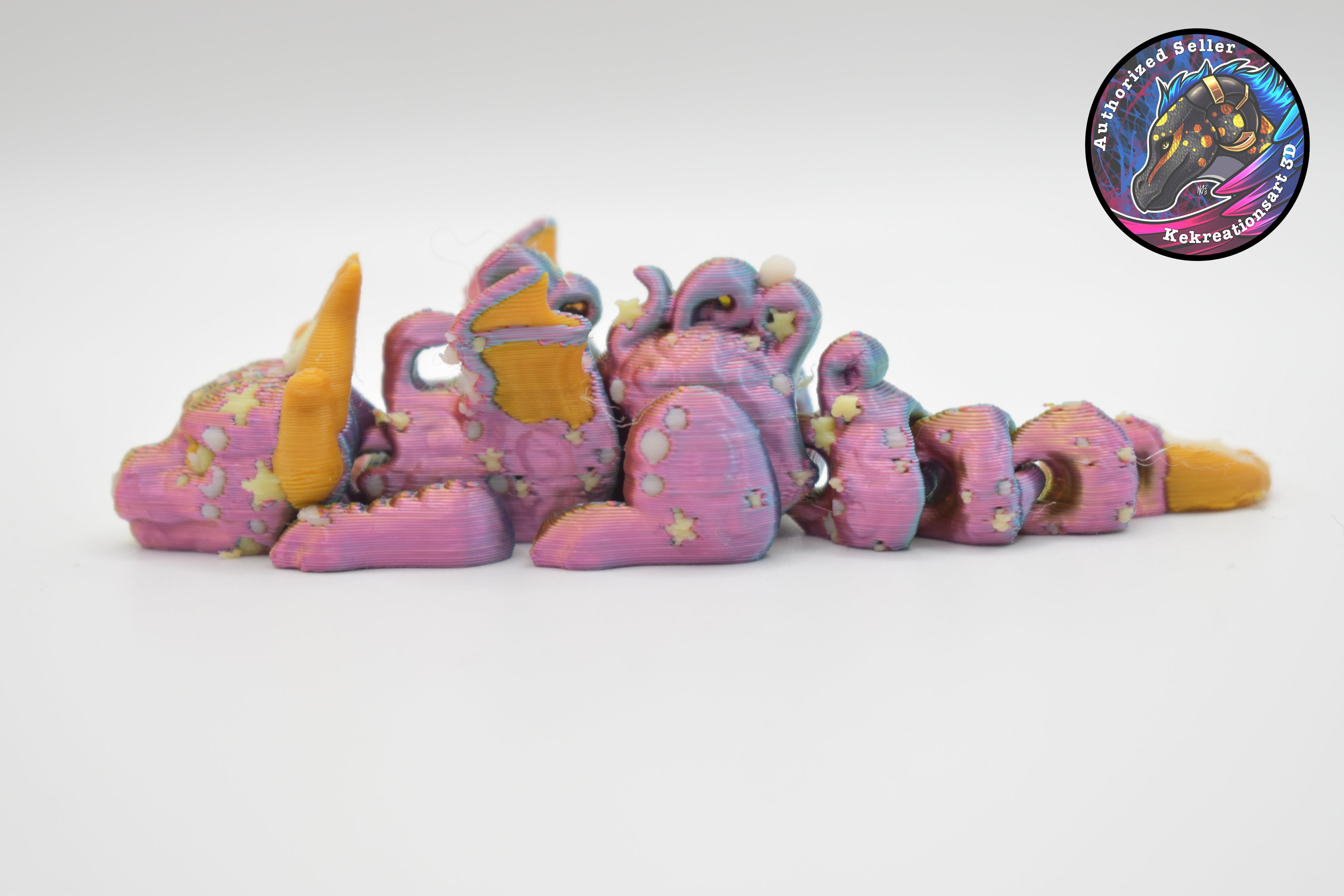 Animal Scruffed Keyring