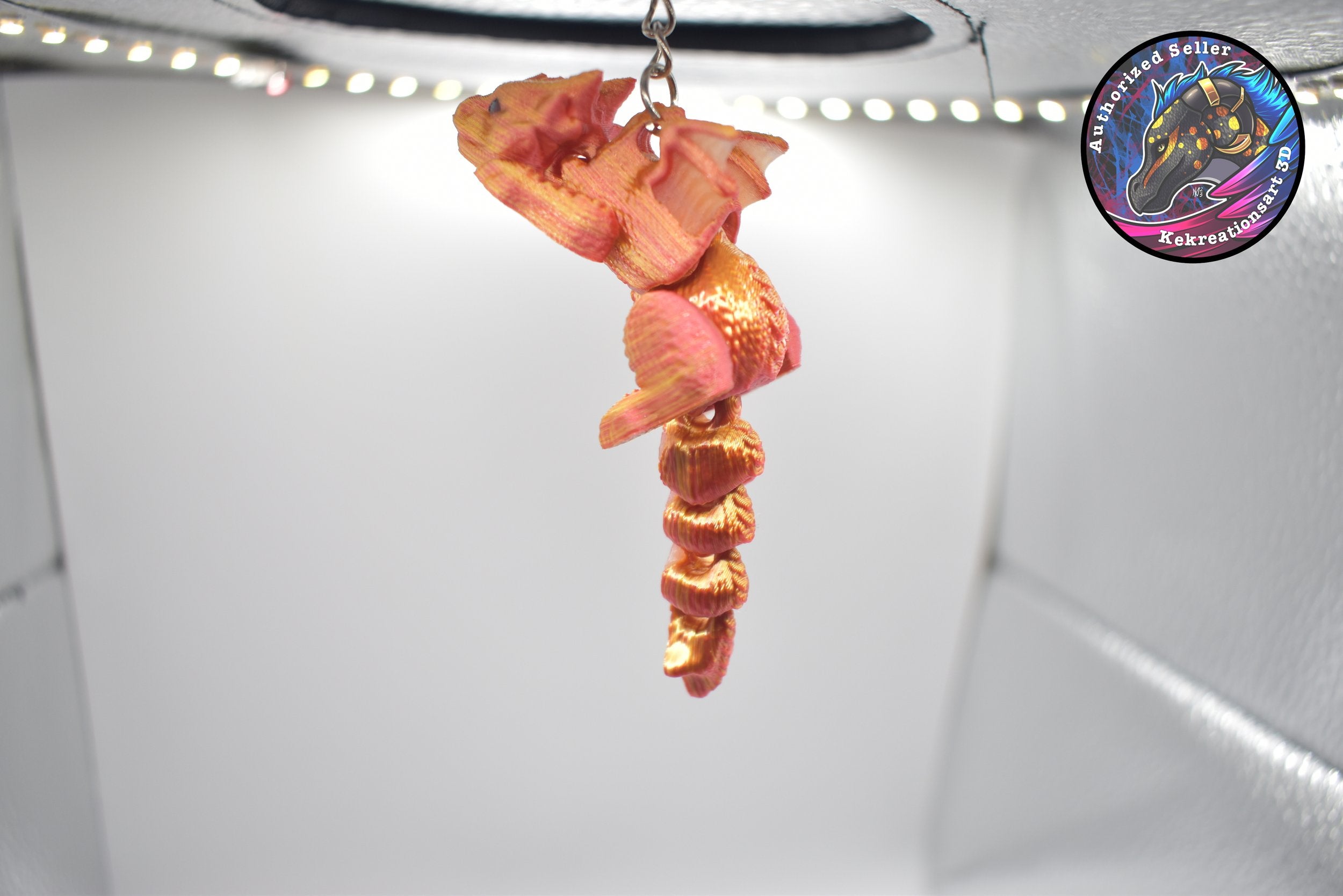 Animal Scruffed Keyring