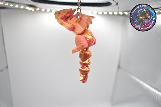 Animal Scruffed Keyring