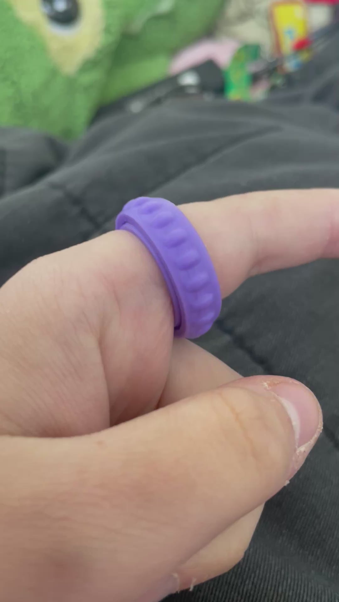 Fidget rings (Snake and bumpy)