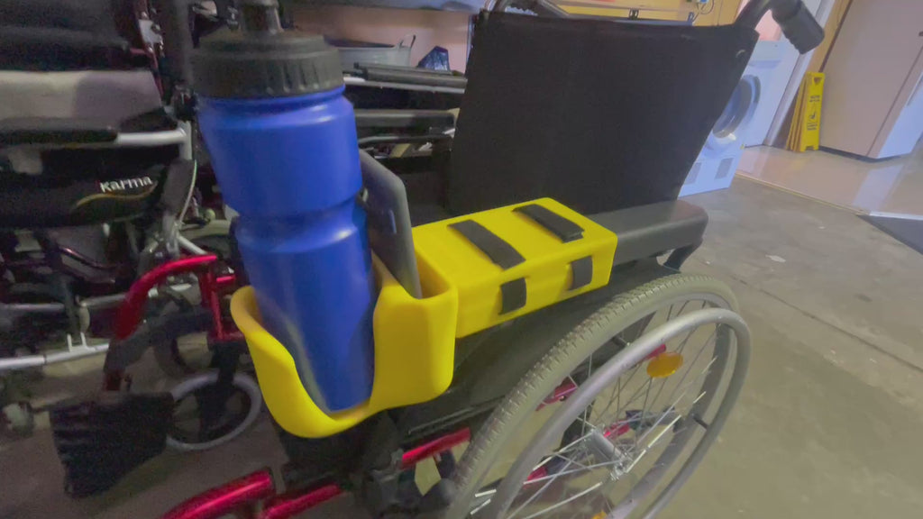 Arm Cup/Phone holder for wheelchair users